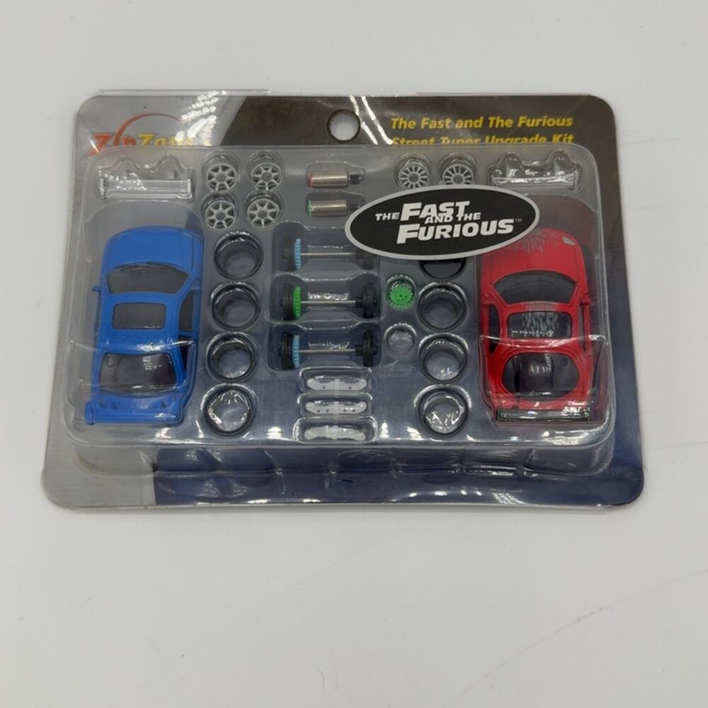 Fast & Furious Street Tuner Upgrade Body & Motor Kit ZipZaps Micro BRAND NEW